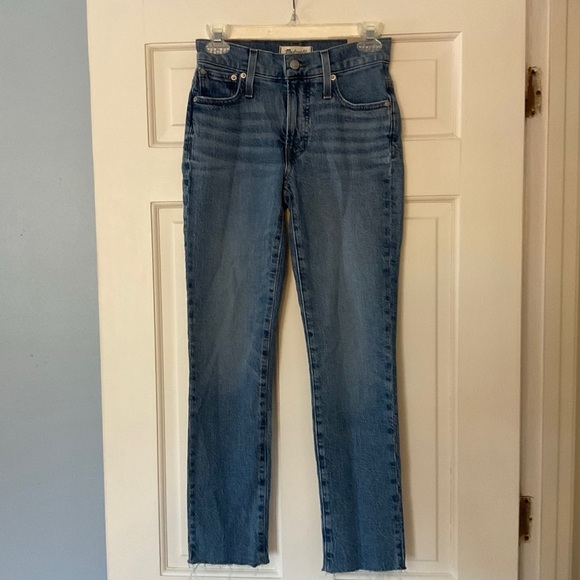 Madewell The Mid-Rise Perfect Vintage Jean in Enmore Wash Size 23 NWT - Picture 1 of 11